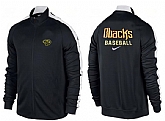 MLB Arizona Diamondbacks Team Logo 2015 Men Baseball Jacket (15),baseball caps,new era cap wholesale,wholesale hats