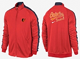 MLB Baltimore Orioles Team Logo 2015 Men Baseball Jacket (12),baseball caps,new era cap wholesale,wholesale hats