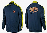 MLB Baltimore Orioles Team Logo 2015 Men Baseball Jacket (15),baseball caps,new era cap wholesale,wholesale hats
