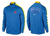 MLB Boston Red Sox Team Logo 2015 Men Baseball Jacket (17),baseball caps,new era cap wholesale,wholesale hats