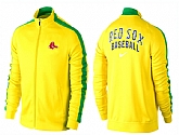 MLB Boston Red Sox Team Logo 2015 Men Baseball Jacket (4),baseball caps,new era cap wholesale,wholesale hats