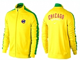 MLB Chicago Cubs Team Logo 2015 Men Baseball Jacket (4),baseball caps,new era cap wholesale,wholesale hats