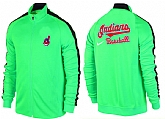 MLB Cleveland Indians Team Logo 2015 Men Baseball Jacket (18),baseball caps,new era cap wholesale,wholesale hats