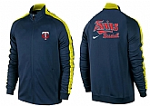 MLB Minnesota Twins Team Logo 2015 Men Baseball Jacket (1),baseball caps,new era cap wholesale,wholesale hats