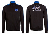 MLB New York Mets Team Logo 2015 Men Baseball Jacket (5),baseball caps,new era cap wholesale,wholesale hats