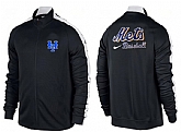 MLB New York Mets Team Logo 2015 Men Baseball Jacket (6),baseball caps,new era cap wholesale,wholesale hats