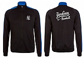 MLB New York Yankees Team Logo 2015 Men Baseball Jacket (5),baseball caps,new era cap wholesale,wholesale hats