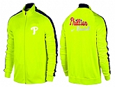 MLB Philadelphia Phillies Team Logo 2015 Men Baseball Jacket (14),baseball caps,new era cap wholesale,wholesale hats