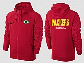 Men Green Bay Packers Team Logo Full Zip NFL Hoodie (19),baseball caps,new era cap wholesale,wholesale hats