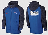 Men New England Patriots Team Logo Full Zip NFL Hoodie (13),baseball caps,new era cap wholesale,wholesale hats