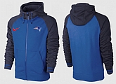 Men New England Patriots Team Logo Full Zip NFL Hoodie (2),baseball caps,new era cap wholesale,wholesale hats