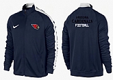 NFL Arizona Cardinals Team Logo 2015 Men Football Jacket (32),baseball caps,new era cap wholesale,wholesale hats