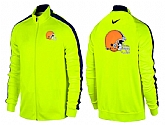 NFL Cleveland Browns Team Logo 2015 Men Football Jacket (14),baseball caps,new era cap wholesale,wholesale hats