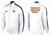 NFL Cleveland Browns Team Logo 2015 Men Football Jacket (21),baseball caps,new era cap wholesale,wholesale hats
