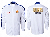 NFL Cleveland Browns Team Logo 2015 Men Football Jacket (22),baseball caps,new era cap wholesale,wholesale hats