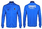 NFL Dallas Cowboys Team Logo 2015 Men Football Jacket (47),baseball caps,new era cap wholesale,wholesale hats