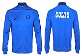 NFL Indianapolis Colts Team Logo 2015 Men Football Jacket (28),baseball caps,new era cap wholesale,wholesale hats
