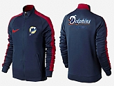 NFL Miami Dolphins Team Logo 2015 Men Football Jacket (38),baseball caps,new era cap wholesale,wholesale hats