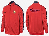 NFL Minnesota Vikings Team Logo 2015 Men Football Jacket (12),baseball caps,new era cap wholesale,wholesale hats