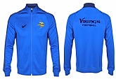 NFL Minnesota Vikings Team Logo 2015 Men Football Jacket (9),baseball caps,new era cap wholesale,wholesale hats