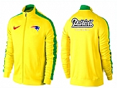 NFL New England Patriots Team Logo 2015 Men Football Jacket (23),baseball caps,new era cap wholesale,wholesale hats