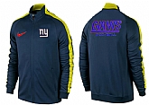 NFL New York Giants Team Logo 2015 Men Football Jacket (20),baseball caps,new era cap wholesale,wholesale hats