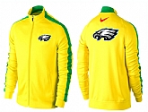 NFL Philadelphia Eagles Team Logo 2015 Men Football Jacket (4),baseball caps,new era cap wholesale,wholesale hats