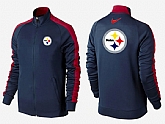 NFL Pittsburgh Steelers Team Logo 2015 Men Football Jacket (19),baseball caps,new era cap wholesale,wholesale hats