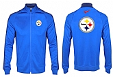 NFL Pittsburgh Steelers Team Logo 2015 Men Football Jacket (9),baseball caps,new era cap wholesale,wholesale hats