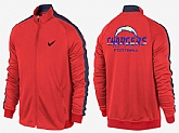 NFL San Diego Chargers Team Logo 2015 Men Football Jacket (12),baseball caps,new era cap wholesale,wholesale hats