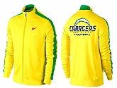 NFL San Diego Chargers Team Logo 2015 Men Football Jacket (4),baseball caps,new era cap wholesale,wholesale hats