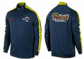 NFL St Louis Rams Team Logo 2015 Men Football Jacket (1),baseball caps,new era cap wholesale,wholesale hats