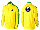 NHL Buffalo Sabres Team Logo 2015 Men Hockey Jacket (4),baseball caps,new era cap wholesale,wholesale hats