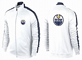 NHL Edmonton Oilers Team Logo 2015 Men Hockey Jacket (2),baseball caps,new era cap wholesale,wholesale hats