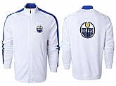NHL Edmonton Oilers Team Logo 2015 Men Hockey Jacket (3),baseball caps,new era cap wholesale,wholesale hats