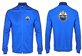 NHL Edmonton Oilers Team Logo 2015 Men Hockey Jacket (9),baseball caps,new era cap wholesale,wholesale hats