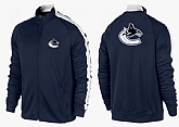 NHL Vancouver Canucks Team Logo 2015 Men Hockey Jacket (13),baseball caps,new era cap wholesale,wholesale hats