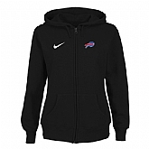 Women Buffalo Bills Tailgater Full Zip Hoodie - Black,baseball caps,new era cap wholesale,wholesale hats