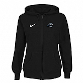 Women Carolina Panthers Tailgater Full Zip Hoodie - Black,baseball caps,new era cap wholesale,wholesale hats