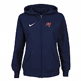 Women Tampa Bay Buccaneers Tailgater Full Zip Hoodie - Blue,baseball caps,new era cap wholesale,wholesale hats