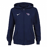 Women Tennessee Titans Tailgater Full Zip Hoodie - Blue,baseball caps,new era cap wholesale,wholesale hats