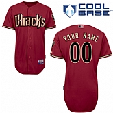 Customized Arizona Diamondbacks MLB Jersey-Men's Stitched Alternate Red Cool Base Baseball Jersey,baseball caps,new era cap wholesale,wholesale hats