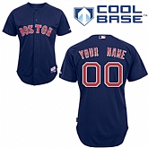 Customized Boston Red Sox MLB Jersey-Men's Stitched Alternate Dark Blue Cool Base Baseball Jersey,baseball caps,new era cap wholesale,wholesale hats