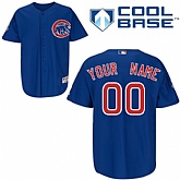Customized Chicago Cubs Baseball Jersey-Women's Stitched Alternate Blue Cool Base MLB Jersey,baseball caps,new era cap wholesale,wholesale hats