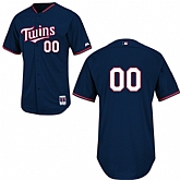 Customized Minnesota Twins MLB Jersey-Men's Stitched 2014 Dark Blue Cool Base BP Baseball Jersey,baseball caps,new era cap wholesale,wholesale hats