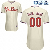 Customized Philadelphia Phillies MLB Jersey-Men's Stitched Alternate White Cool Base Home Baseball Jersey,baseball caps,new era cap wholesale,wholesale hats