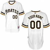 Customized Pittsburgh Pirates Baseball Jersey-Women's Stitched Alternate White Cool Base MLB Jersey,baseball caps,new era cap wholesale,wholesale hats