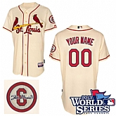 Customized St. Louis Cardinals Baseball Jersey-Women's Stitched Commemorative Musial 2013 World Series MLB Jersey,baseball caps,new era cap wholesale,wholesale hats