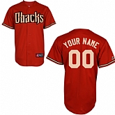 Customized Youth MLB Jersey-Arizona Diamondbacks Stitched Alternate Orange Baseball Jersey,baseball caps,new era cap wholesale,wholesale hats