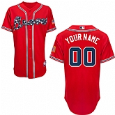 Customized Youth MLB Jersey-Atlanta Braves Stitched 2014 Red Baseball Jersey,baseball caps,new era cap wholesale,wholesale hats